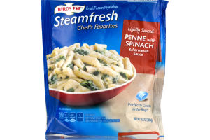Birds Eye Steamfresh Chef's Favorites Penne with Spinach & Parmesan Sauce Lightly Sauced