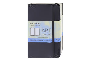 Записник Moleskine Art Акварель кишеньковий чорний