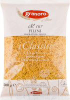 Паста з муки твердих сортів пшениці Filini №107 Granoro м/у 500г