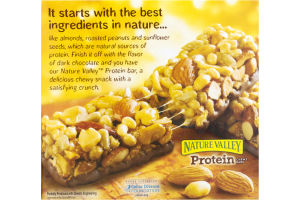 Nature Valley Protein Chewy Bars Peanut, Almond & Dark Chocolate - 5 CT