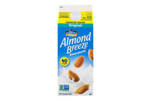 Blue Diamond Almonds Almond Breeze Almondmilk Original Reduced Sugar