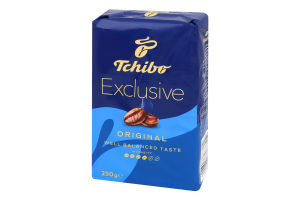 Кофе жареный молотый Original Exclusive Tchibo в/у 250г