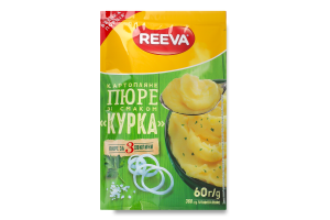 Пюре картофельное быстрого приготовления Курица Reeva м/у 60г