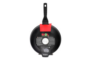 Сковорода-вок антипригарне покриття індукційне дно 28см Biol