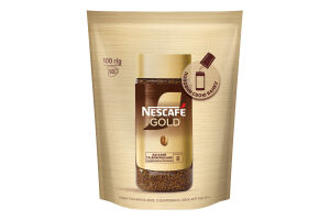 Кава розчинна сублімована Gold Nescafe д/п 100г