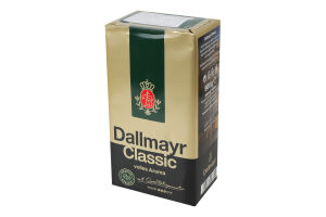 Кава смажена мелена Classic Dallmayr м/у 500г