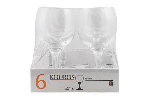 Набор бокалов 210мл №93502-SC6B8 Kouros Uniglass 6шт