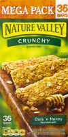 Nature Valley Crunchy Granola Bars Oats 'n Honey - 36 CT