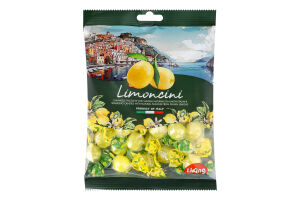 Цукерки Liking Італійськ лимон Limoncini 175г