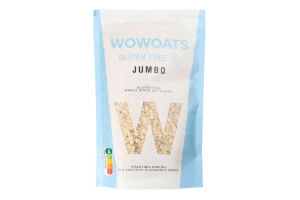 Пластівці вівсяні без глютену з цільного зерна Jumbo Wowoats д/п 450г