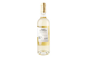 Вино 0.75л 10.5% белое полусладкое Moelleux Baron de Perissac бут