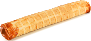 Тістечко Трубочка вафельна зі згущеним молоком