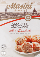Печенье хрустящее с миндалем Amaretti Masini к/у 150г