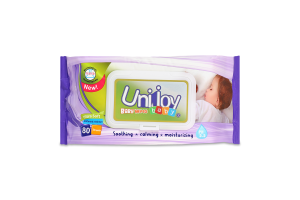 Салфетки влажные детские 200х150мм Ultra soft Baby Unijoy 80шт