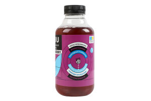 Напій бродіння фільтрований непастеризований з цукром Elderberry Kombucha Vit-Fit п/пл 0.5л