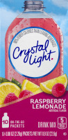 Crystal Light On-The-Go Raspberry Lemonade Packets - 10 CT