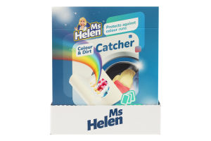 Салфетки-ловушки для цвета и грязи Ms Helen 12шт