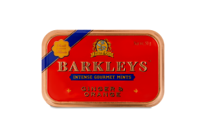 Льодяники з імбирем та апельсиновим ароматом Barkleys з/б 50г