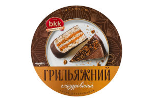 Торт Грильяжний глазурований Kyiv BKK к/у 450г