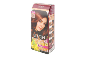 Крем-краска для волос стойкая №5.75 Elitan 1шт