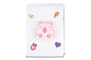 Блокнот ZiBi KidsLine Capybara А5 плюшевий 80арк