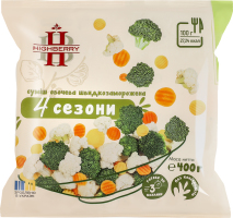 Суміш овочева швидкозаморожена 4 сезони Highberry м/у 400г
