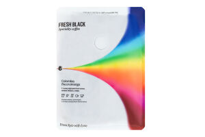 Кофе свежеобжаренный в зернах Colombia Bucaramanga Fresh Black м/у 200г