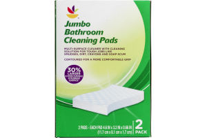 Ahold Jumbo Bathroom Cleaning Pads - 2 CT