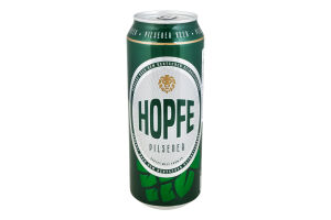 Пиво Hopfe Pilsener світле з/б