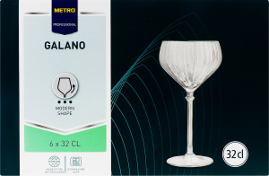 Бокалы для коктейля 320мл №171747 Galano Metro Professional 6шт