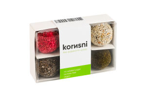 Цукерки асорті 6 смаків bezСахара к/у 110г