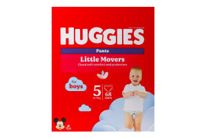 Подгузники-трусики Huggies Pants Box 5 для мальчика, 12-17 кг, 68 шт