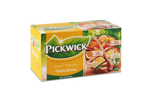 Напиток фруктово-травяной с кусочками фруктов травами и пряностями Variation yellow Fruit fusion Pickwick к/у 20шт