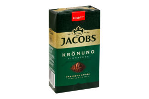Кава натуральна смажена мелена Kronung Jacobs м/у 250г