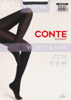 Колготки женские Conte elegant Velvety&Soft Episode 80den 3 nero
