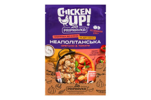 Приправа натуральна до курки та діп-соусу Неаполітанська Орегано&Томати Chicken Up! Pripravka м/у 25г