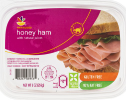 Ahold Gluten Free Honey Ham Thin Sliced