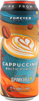 Пиво Cappuccino темне нефільтроване 7% 0,5л ж/б Forever