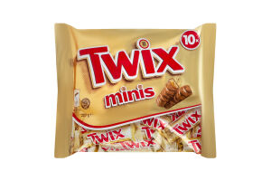Батончики Twix Minis шоколадні