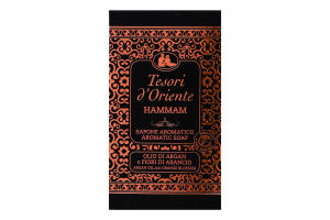 Крем-мило Хаммам Олія аргани та апельсиновий цвіт парфумоване 125г Тезорі Де"Орієнте