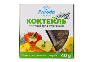 Ласощі д/гризунів Піца 40г PR240446 Природа
