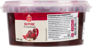 Салат закусочный с подсластителями Свекла по-корейски Fine Life ведро 500г