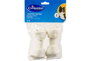 Companion Rawhide 5-6" Bones - 2 CT