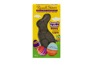 Russell Stover Snap-It Rabbit Solid Milk Chocolate