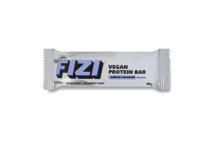 Батончик протеиновый в глазури с начинкой со вкусом карамели и арахисом с подсластителями Salted caramel Fizi м/у 40г