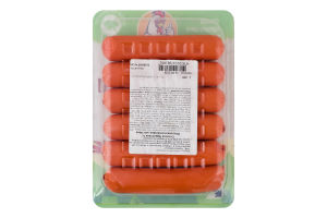 Сосиски Подкопченные Pollo 1с лоток 0.26кг