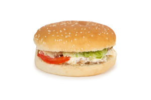 Бутерброд Бургер з куркою та соусом BBQ Джи Еф Сі м/у 210г