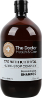 Шампунь Комплекс себо-стоп дігтярна з іхтіолом дерматологічний 946мл Зе Доктор Хелз енд Кеа