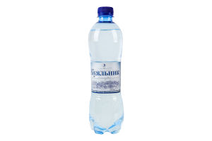 Вода мінеральна сильногазована природна лікувально-столова Куяльник п/пл 0.5л