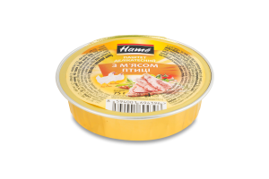 Паштет с мясом птицы деликатесный Hame ст 75г